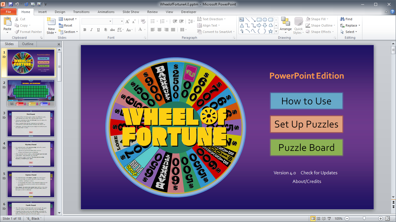 Wheel Of Fortune For Powerpoint – Gamestim Throughout Wheel Of Fortune Powerpoint Game Show Templates