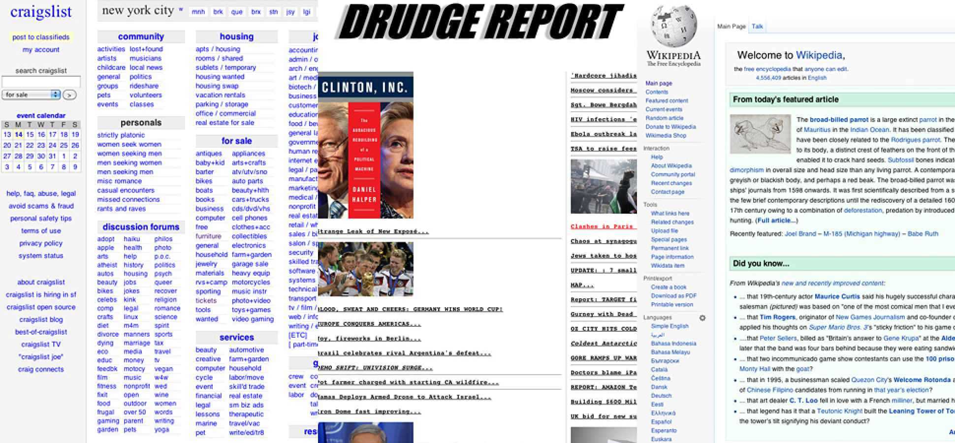 When It Pays To Have An Ugly Website | Inc For Drudge Report Template