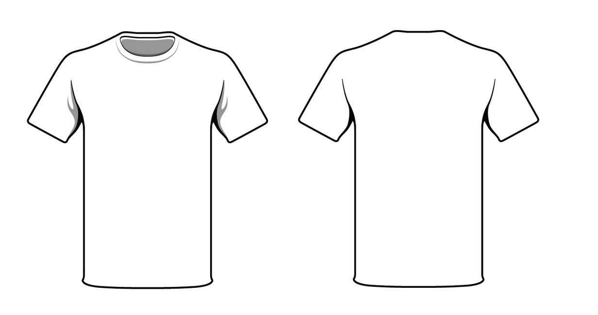 White T Shirtalymunibari.deviantart On @deviantart Regarding Blank Tee Shirt Template