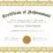 Word Award Template Printable Rental Agreement Lease Regarding Word Template Certificate Of Achievement