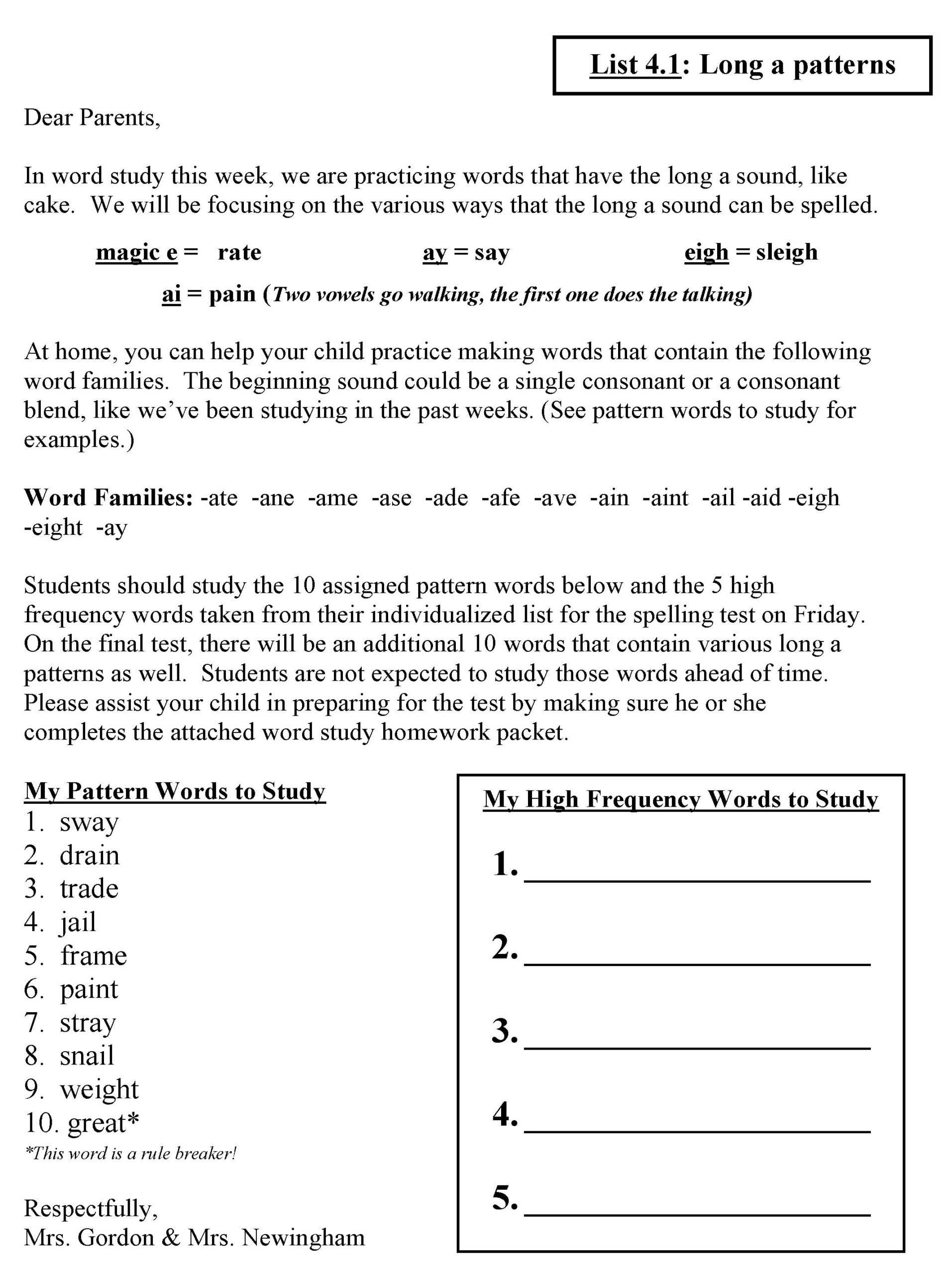 Words Their Way Hw Letter | Word Study, Word Sorts, Spelling Regarding Words Their Way Blank Sort Template