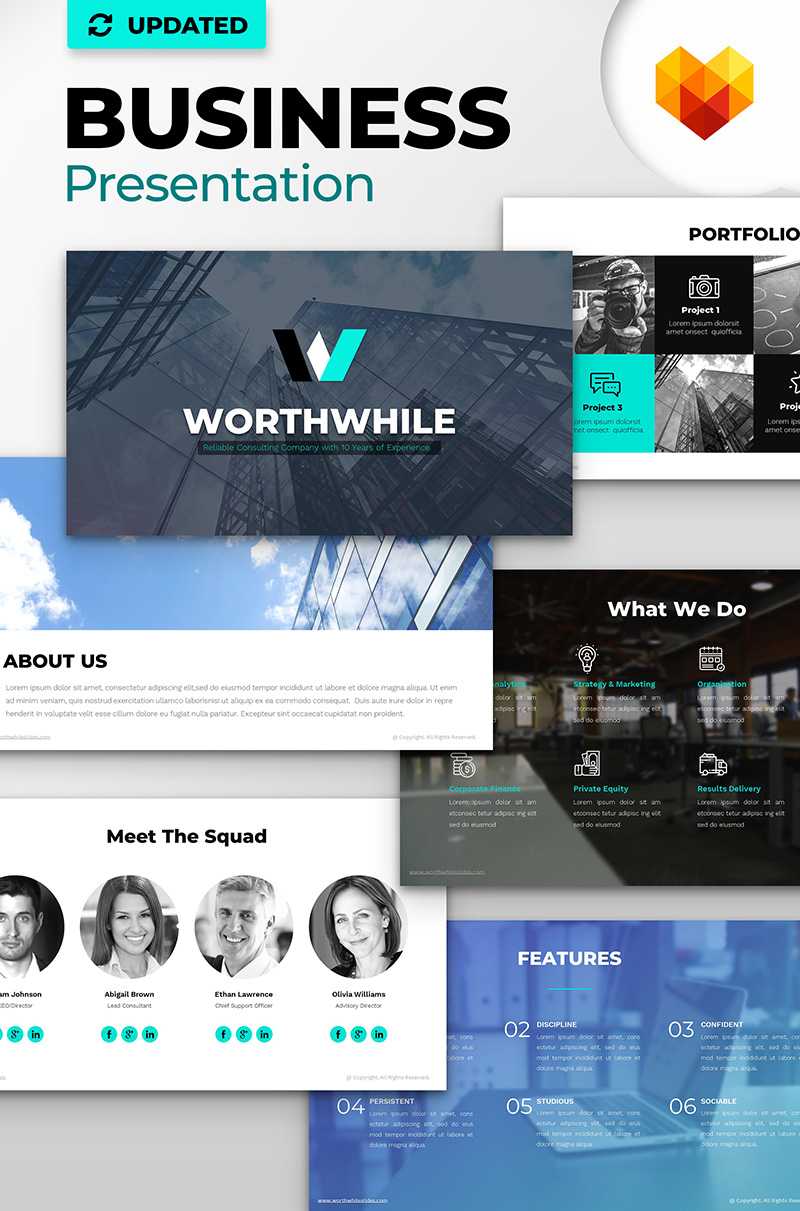 Worthwhile Consulting Ppt Design Powerpoint Template In Biography Powerpoint Template