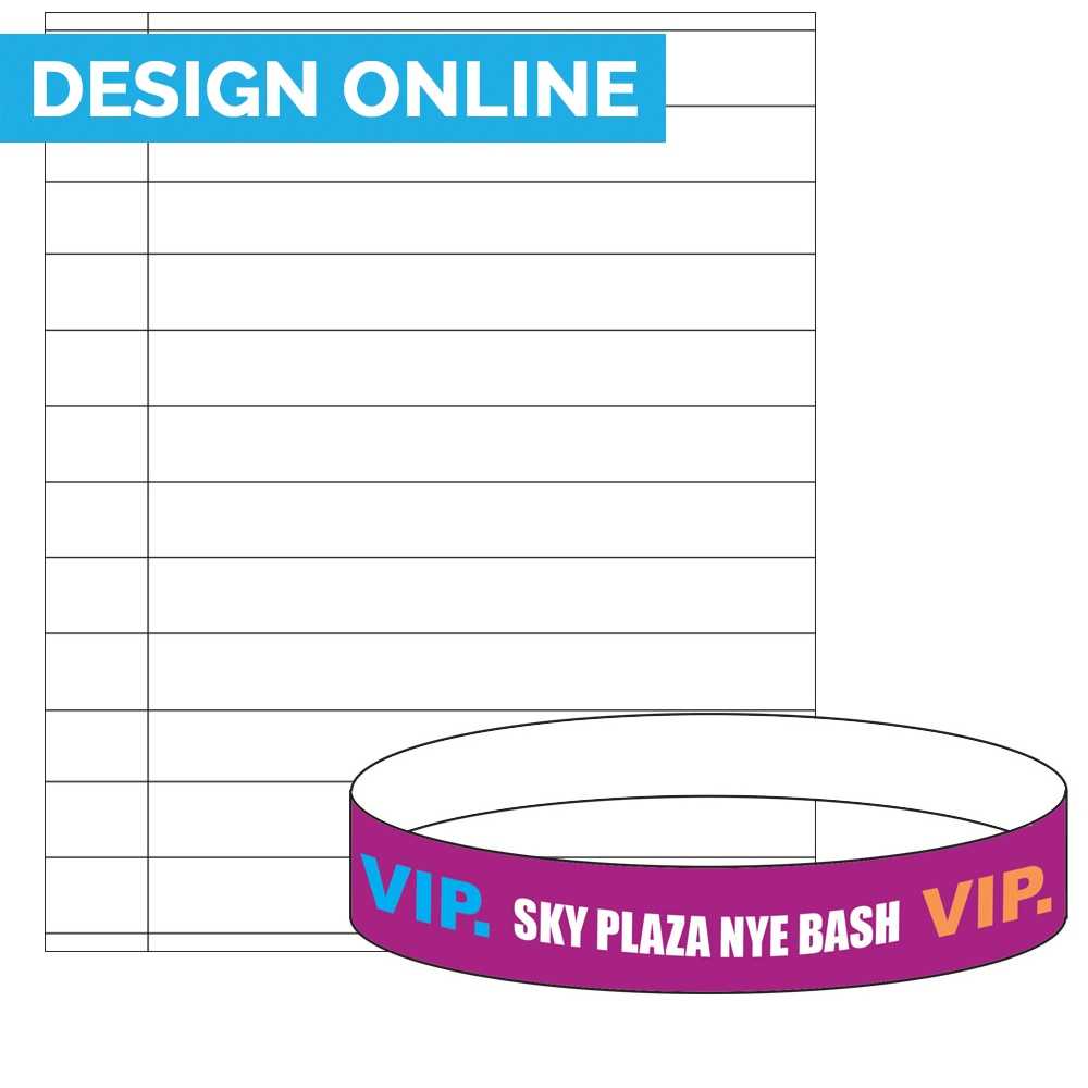 Wristband Templates Major.magdaleneProject for Blanks Usa Templates