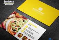 You Must Be Thinking What Is Sandwich Business Card? It's within Food Business Cards Templates Free