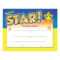 You're A Star! Award Gold Foil Stamped Certificate Throughout Star Certificate Templates Free
